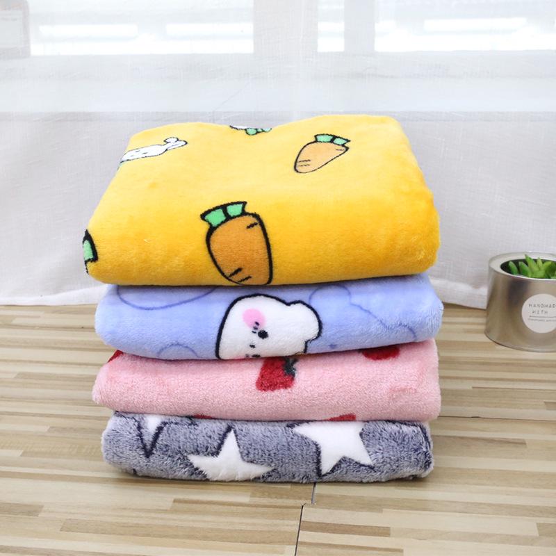 Double-Sided Fleece Blanket for Small/Medium Dogs & Cats - Cozy & Warm