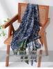 Silk Wool Women's Double-Sided Printed Scarf – Versatile Commuting, Sun Protection, Warm Shawl, Exquisite Self-Gift