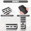 PONMOKEN Pedal Covers for 2025 Honda N Series with Installation In 1 Enhanced Safety On Rainy Aluminum and Rubber Integrated Compatible with All