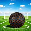 1pc Geometric Arrow Theme Soccer Ball Football, Size 5, Lightweight PVC, Outdoor Training Soccer Ball,Gift j60410