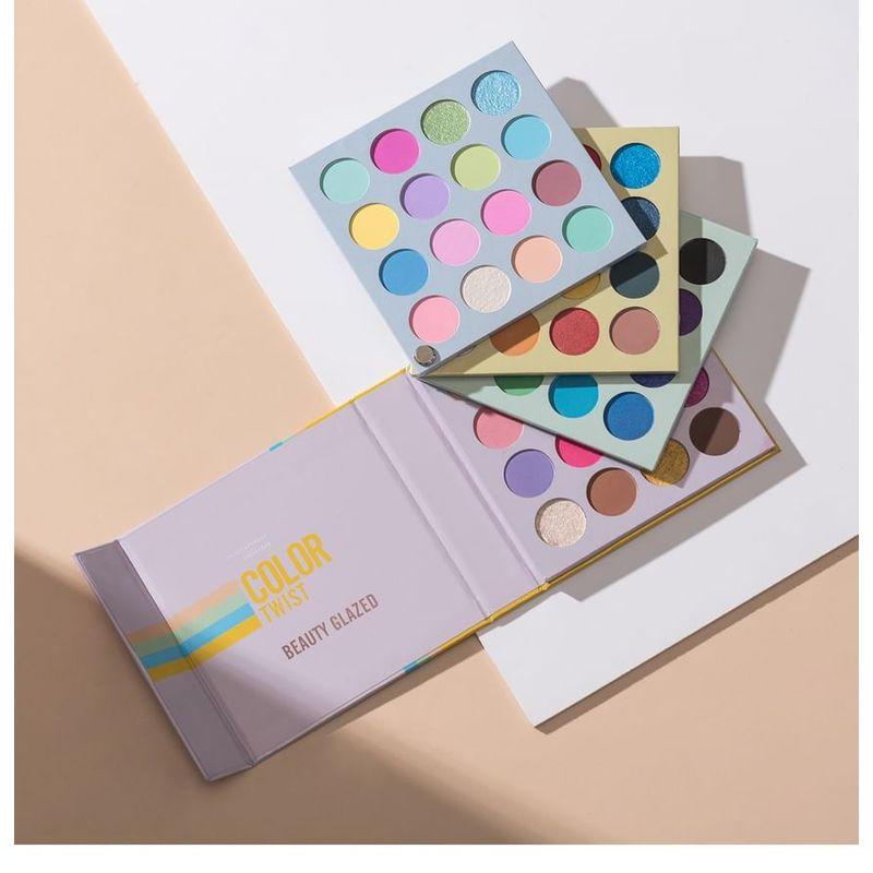 BEAUTY GLAZED - Palette d'Ombres à Paupières Twist 64 Couleurs