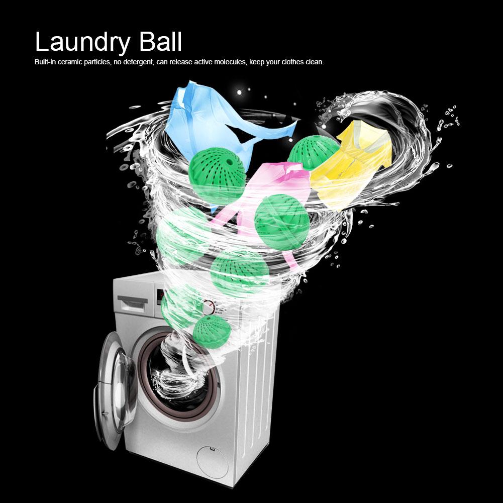 Household Magic Laundry Cleaning Ball Reusable EcO Friendly Ball Clothes Cleaning Tool(Green)
