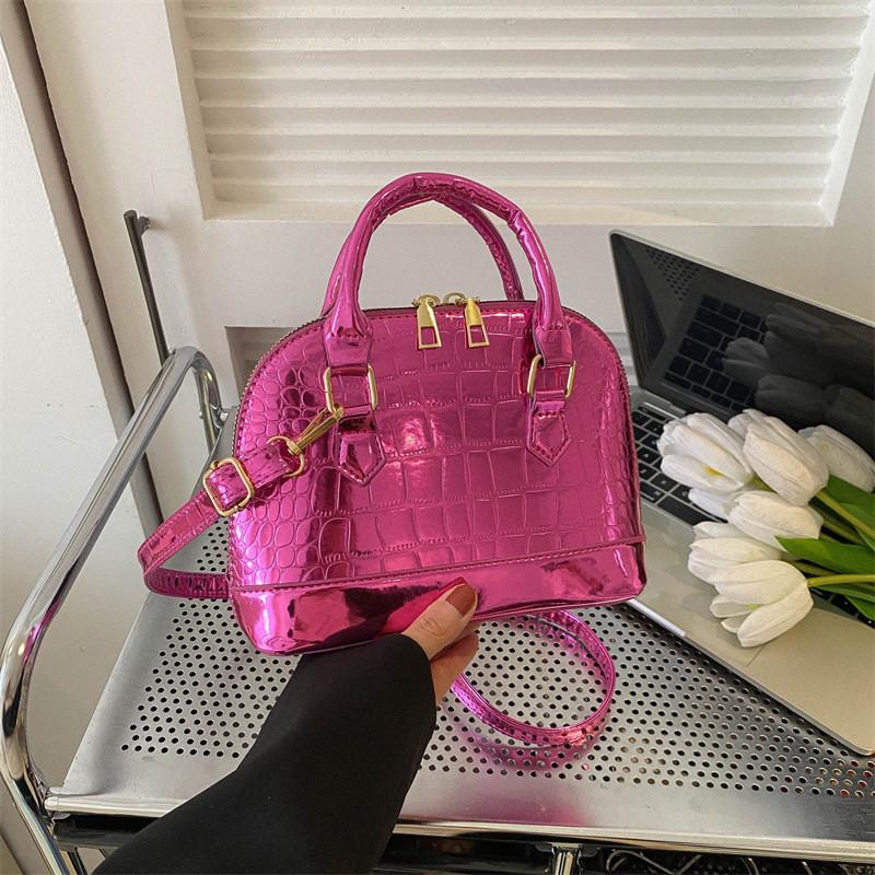 Elegant 2023 Fashion Small Shell Bag Minimalist Pu Crossbody Handbag For Women