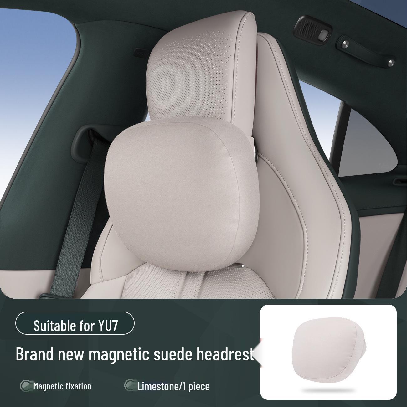 Xiaomi YU7 Magnetic Car Neck Pillow Headrest Seat Cushion
