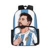 Football Schoolbag Surrounding Primary And Secondary School Students Backpack Miami International Player Backpack Single-Layer Bag