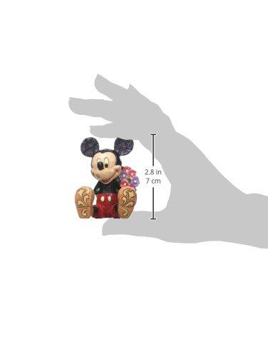 Enesco Disney Tradition Jim Shore Mini Mickey Mouse Sitting Pose Disney Figure Inch 2.75