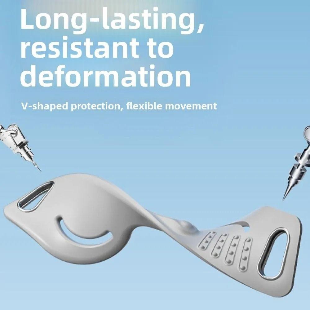 2Pcs Silicone Patella Tendon Knee Straps Elastic Knee Support Protector  Cushion Pressure