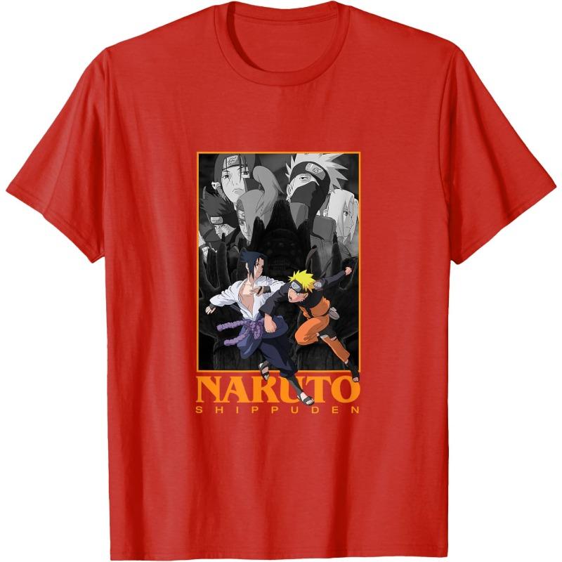 2026 Summer New Arrival Naruto Print Pure Cotton TShirt Unisex Naruto Sports TShirt S