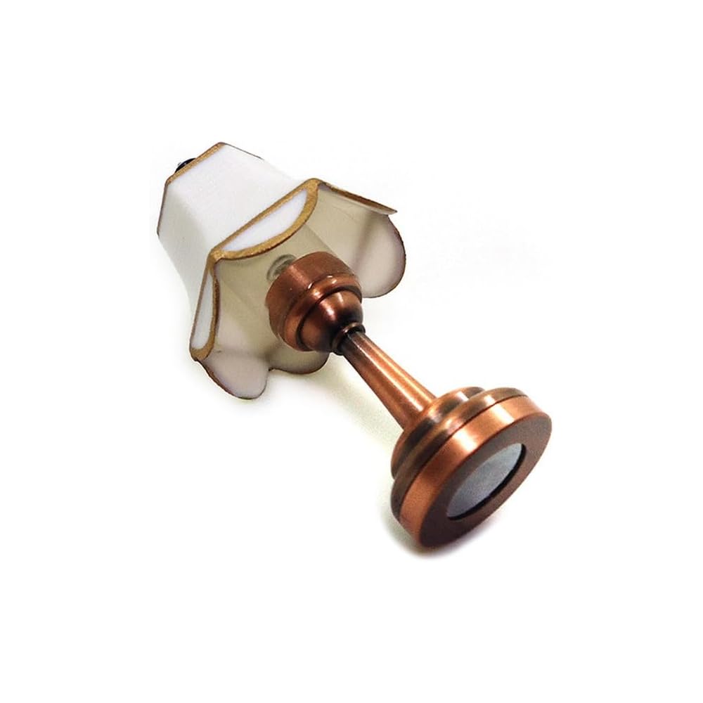Moin Moin Miniature 1/6 Scale Wireless Stand Lamp Light for Dollhouse Furniture Fabric Bedside Night Lamp 2410mini56