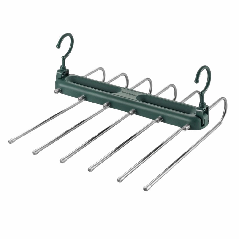 

Вращающийся органайзер для одежды Прочный органайзер для гардероба Сушилка для одежды Путешествия зелёный