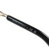 Excellent CHANEL Sunglasses COCO Mark Panto Shape Frame: Silver Black Women 4242 c.124/S6 Used