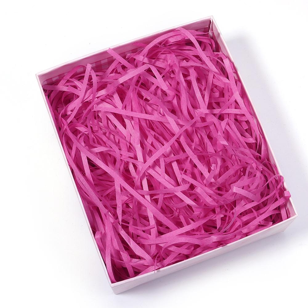 100g/bag Colorful Shredded Crinkle Lafite Grass Paper Raffia Filler DIY Gift Box Packing Filling Party Wedding Christmas Decor