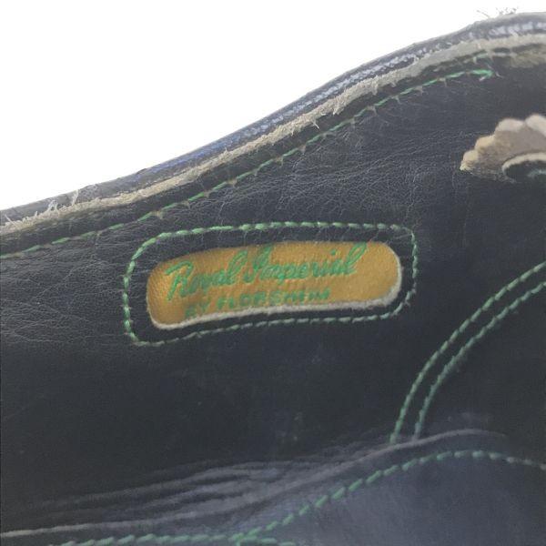 80er Vintage Florsheim Royal Imperial Saddle Shoes 10.5B 27-28cm Burgunder(GEBRAUCHT)