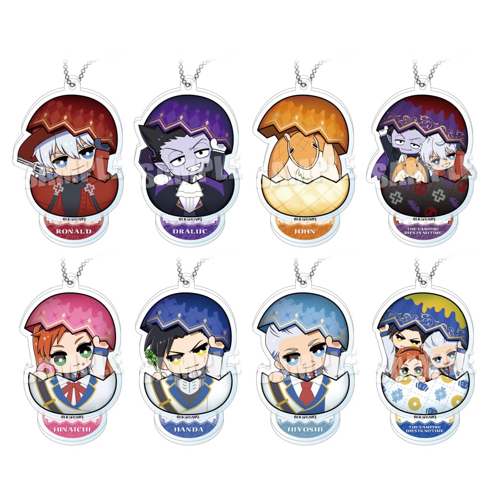 

Vampire Dies in No Time 2 Hyokotto Trading Acrylic Stand Keychain Box 8-Piece
