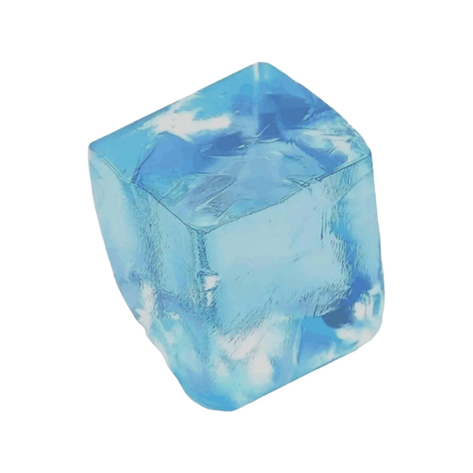 

Rot Stress 1Pcs 0.9 Inch Flexible Silicone Clear Block Toys Portable Toy For Party Stress Toys Skateboard