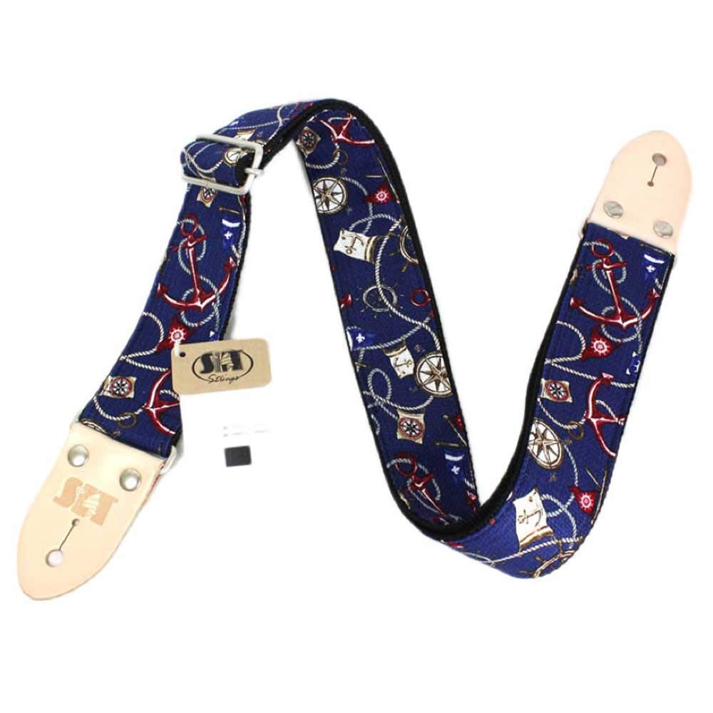 

Guitar Strap SS2400MB BLUE S.I.T синій