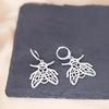 Kinitial Stainless Steel Bulldog Unicorn Dragon Fairy Turtle Sword Death Moth Earrings For Women Trendy Piercing Jewelry