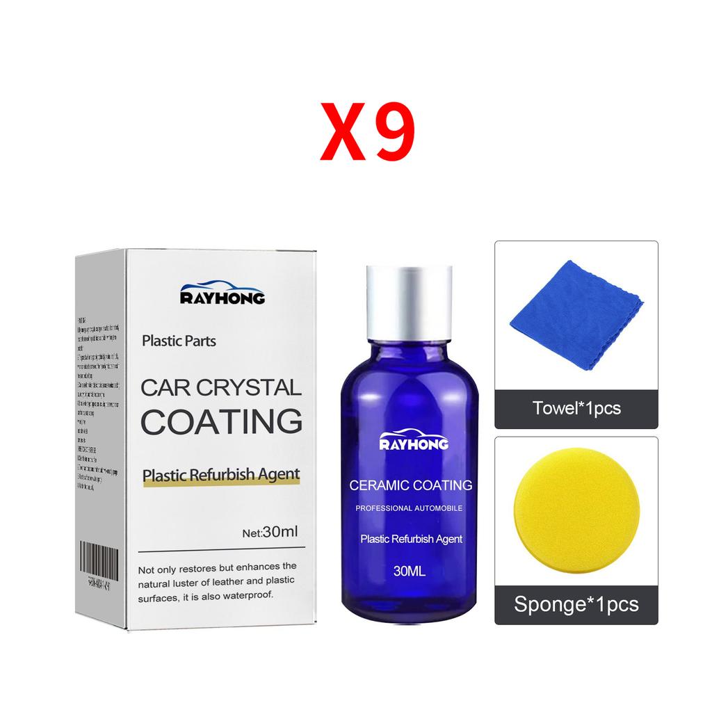 Car Ceramic Coating Plastic Refurbish Agent Plastic Refurbishment Parts Refurbish Leather Restorer Interior Detailer Restoration