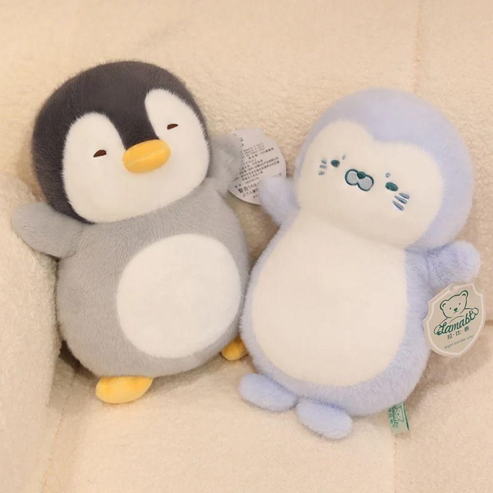

Stuffed Animal Penguin Breathing Toy Simulation Sound Sleeping Doll Kids Toy Style 2