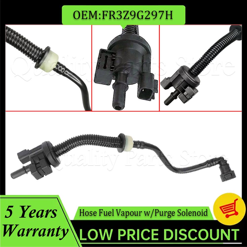 For Ford Mustang 2.3 EcoBoost 2-Door 2015 2016 2017 2018 2019 Car Hose Fuel Vapour Canister Purge Valve Solenoid New FR3Z9G297H