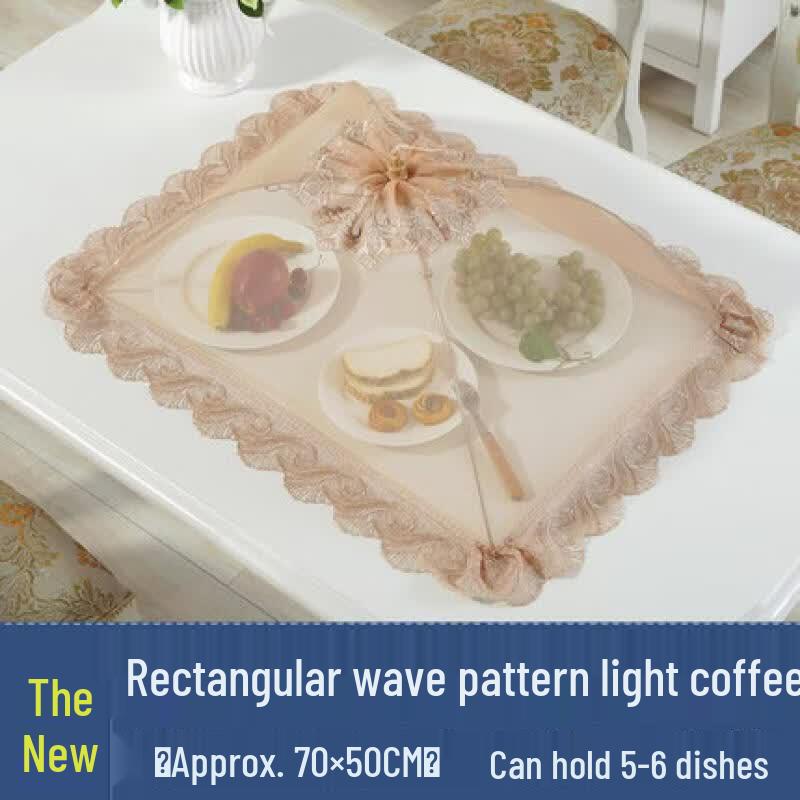 Foldable Rectangular Anti-Fly Food Cover