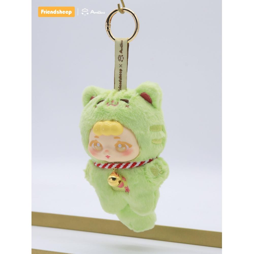 Null Amow Cat Fur Ball Party Series Trading Plush 1box 6pcs
