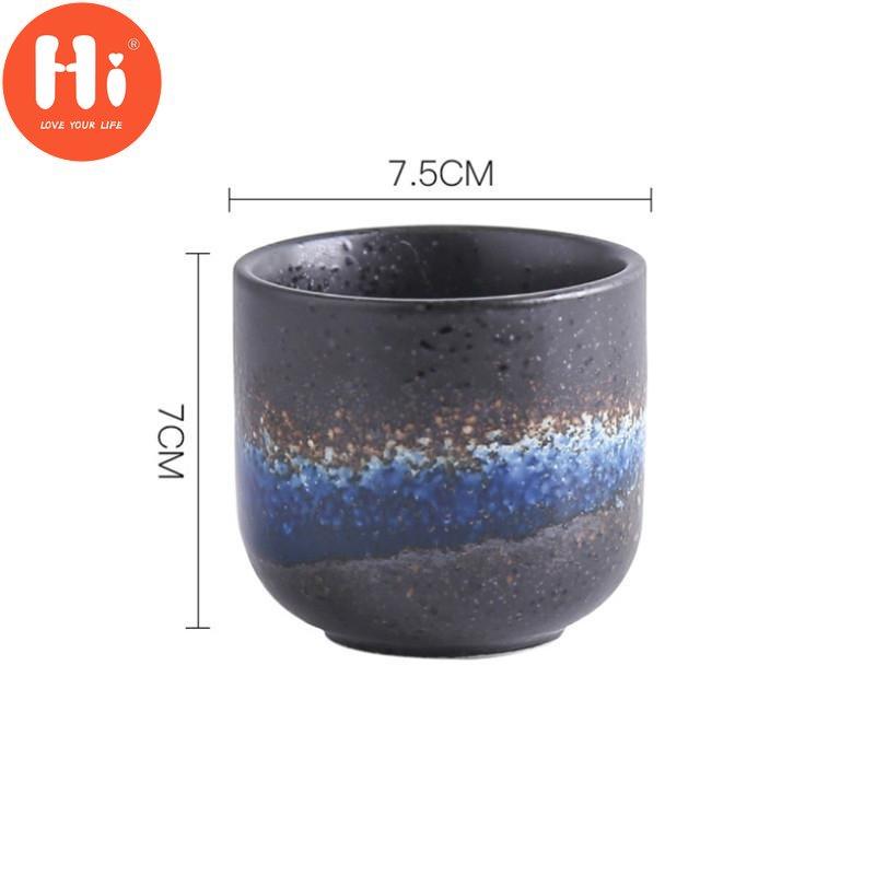 Hi Ceramic Small Tea Cup Porcelain Hotel Restaurant Coffee Cup Simple Office Water Cup Drinkware