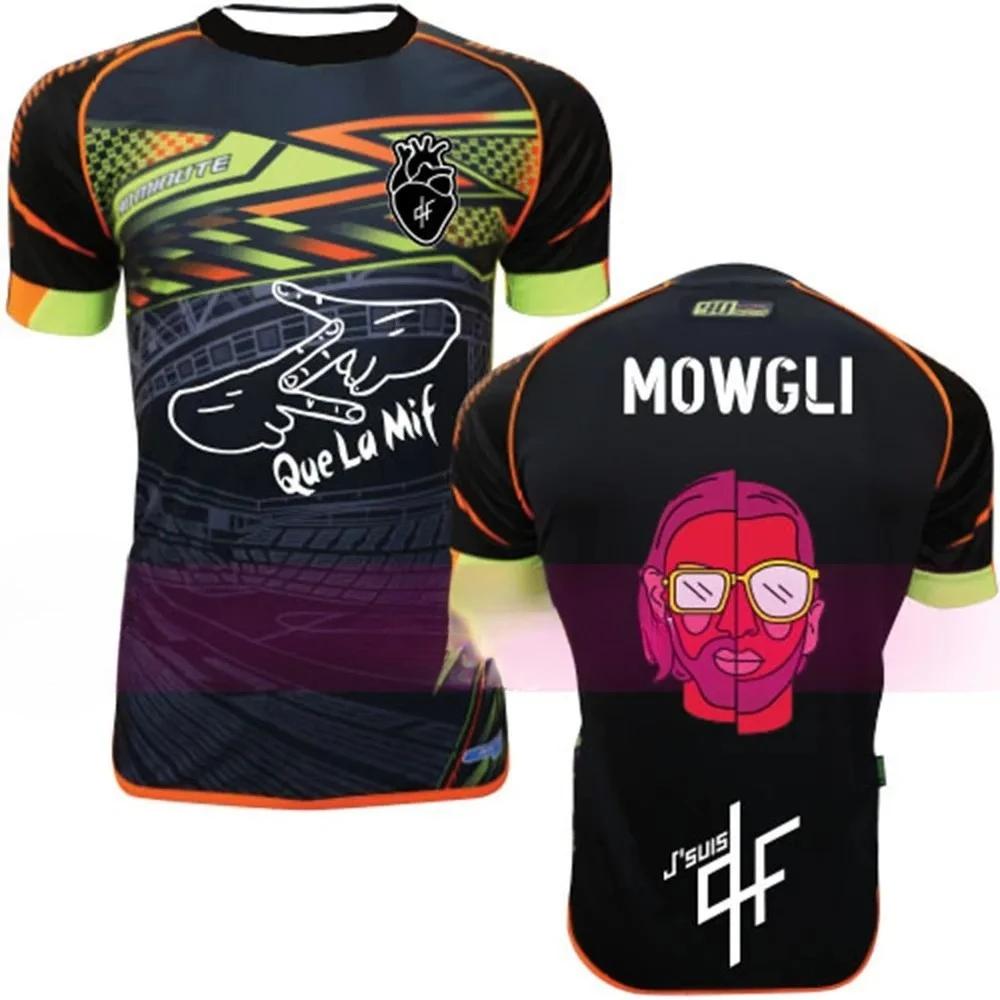 Summer New Maillots  Maillots Tee Children Adult Top O-Neck Loose Breathable Men Women Sports T-Shirt