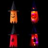 Halloween Ghost Light String Decoration Outdoor/Indoor LED Glowing Witch Hat Halloween Party Yard Tree Garden Decoration Halloween Witch Hat