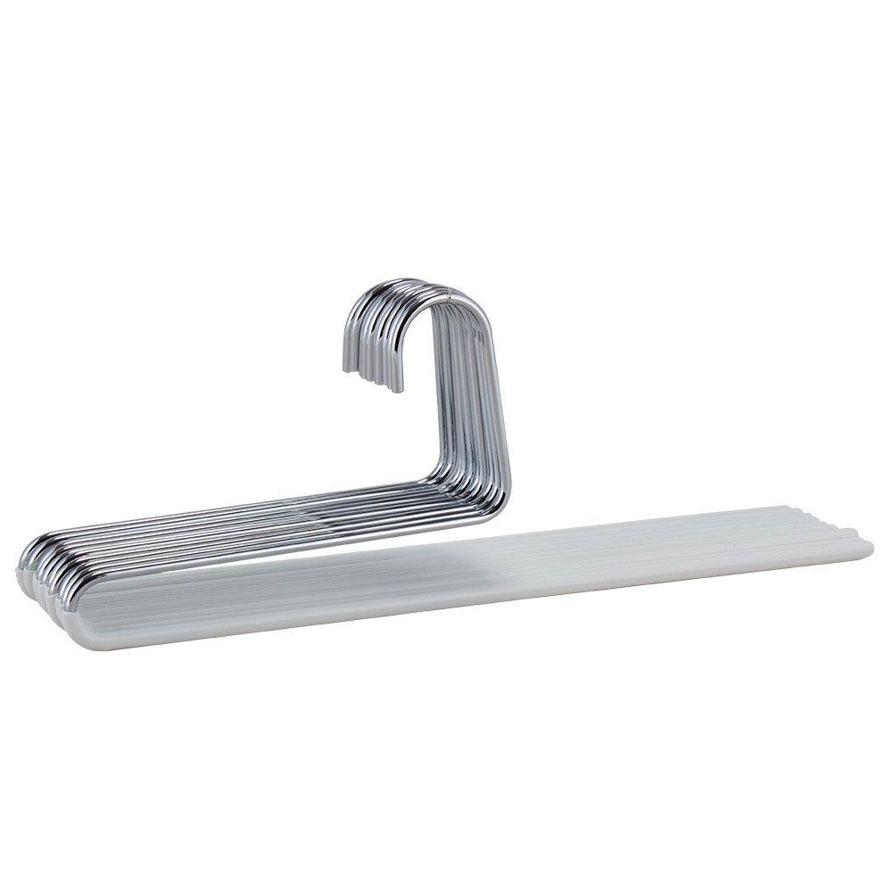 Mawa Set of Mawa White Mawa Bulk Functional Closet [Mawa] Hanger, Pants, Single, 5, KH35/U, Hanger, Skirt, Stole, 212015000, (KH35/U) White/06,