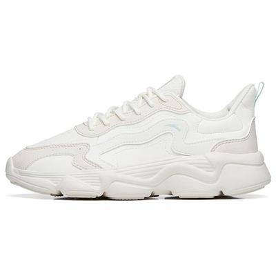 Dance Battle 2.0 Mesh Cushioning Slip Resistant Abrasion Resistant Low Top Sports Casual Shoes Women's White Gray 122238860-5