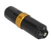 Tattoo Pen Rotatable Adjustable Stroke Length Cartridge Needle RCA Interface for Tattoo Beginners and Artists Black Gold
