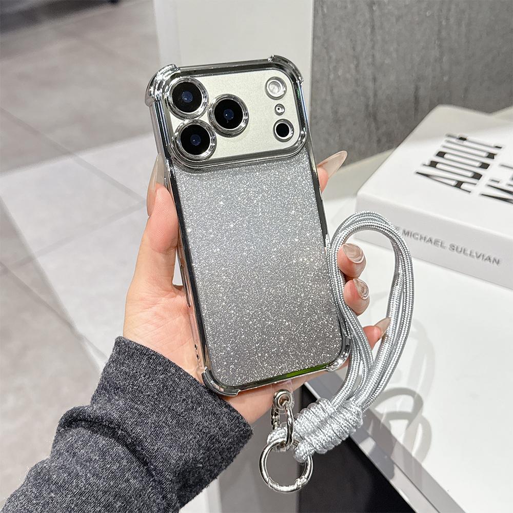 

Чехол для телефона с роскошным покрытием Samsung S26 S25 S24 S23 S22 S21 S20 FE Edge Plus Ultra 4G 5G Противоударный с подушкой безопасности и ремешком Samsung S24 FE 5G