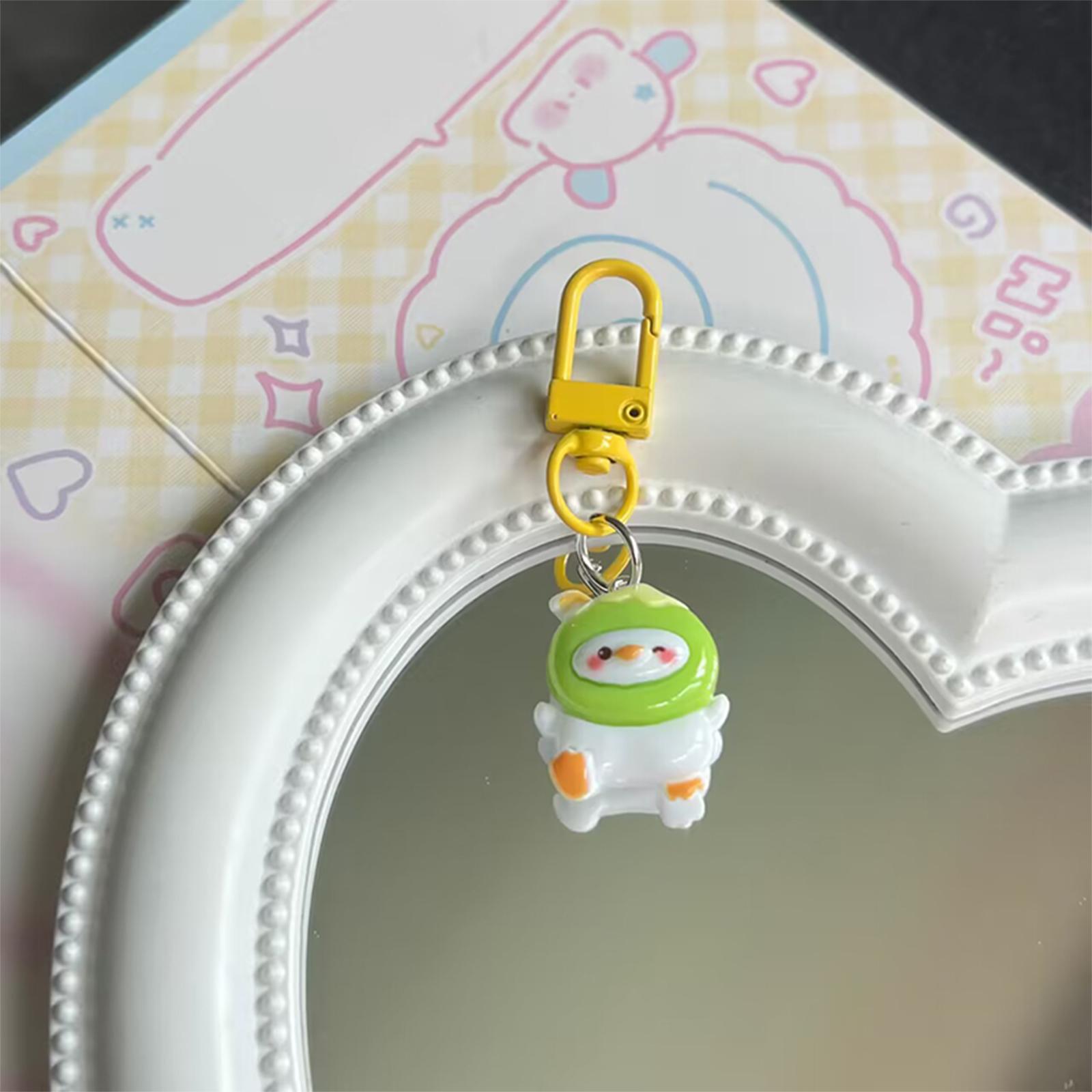 Милый брелок для ключей в виде утки на сумку — фото 14