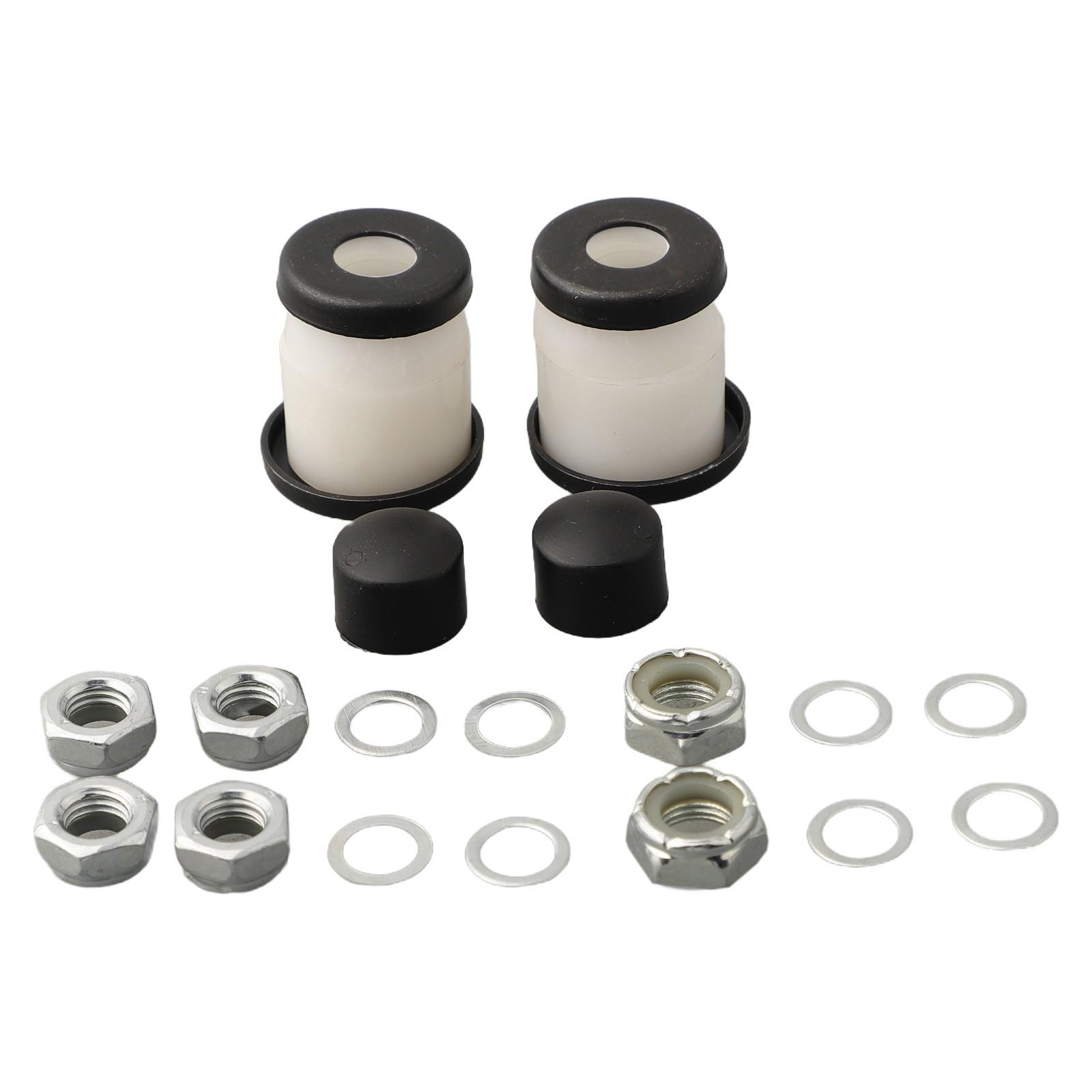 ~ Skateboard - Truck Rebuild Kit HARD 90A Bushings Washers Pivot Cups Rubber 50g белый