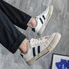 Men's Shoes Trendy Autumn New Canvas Shoes Men's Moral Training Board Shoes Versatile Casual White Shoes