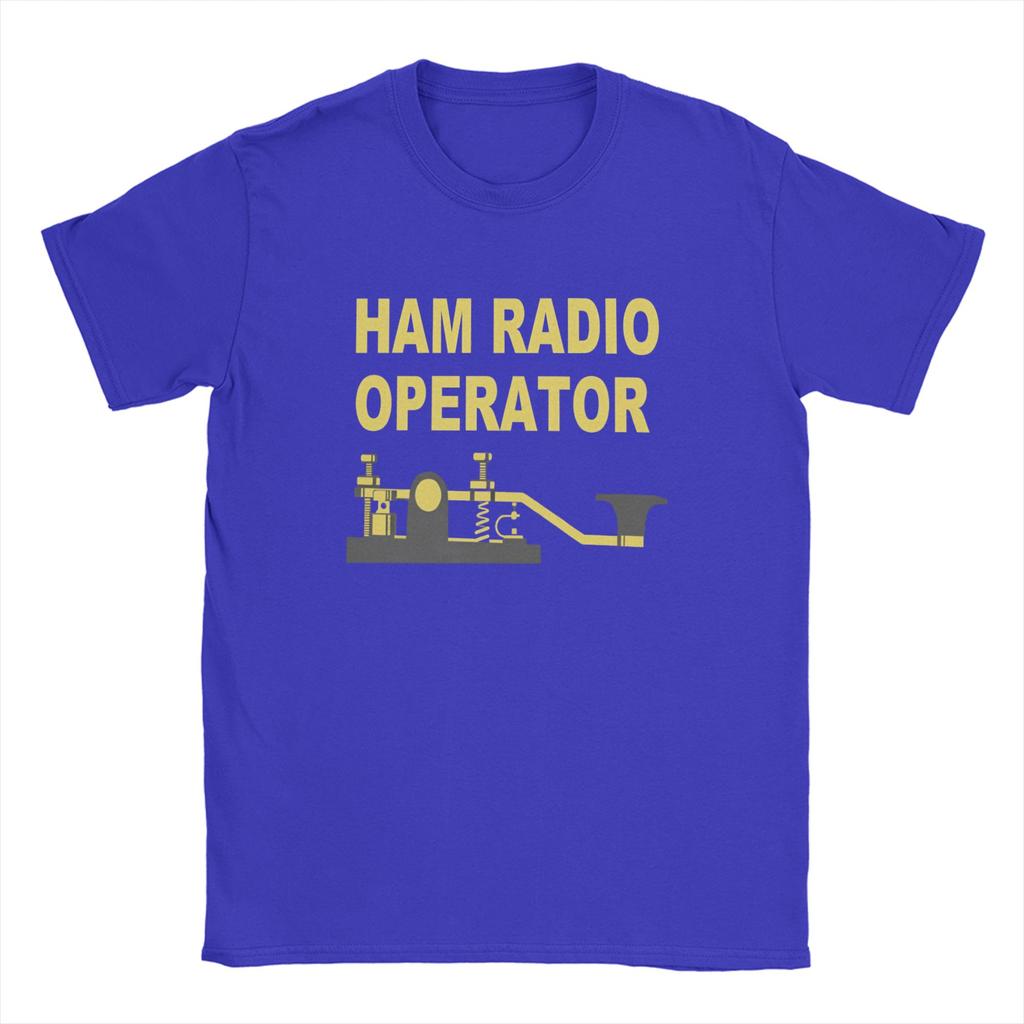 Ham Radio Operator Amateur Radio T Shirt Summer Cotton TShirts For Men Harajuku Print Tshirt Short Sleeve Y2K Retro Clothing