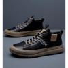 Herren Leder Sneaker Business Schuhe Designer Mode Plateau High Top Echtleder Lässige Outdoor Flats Schuhe