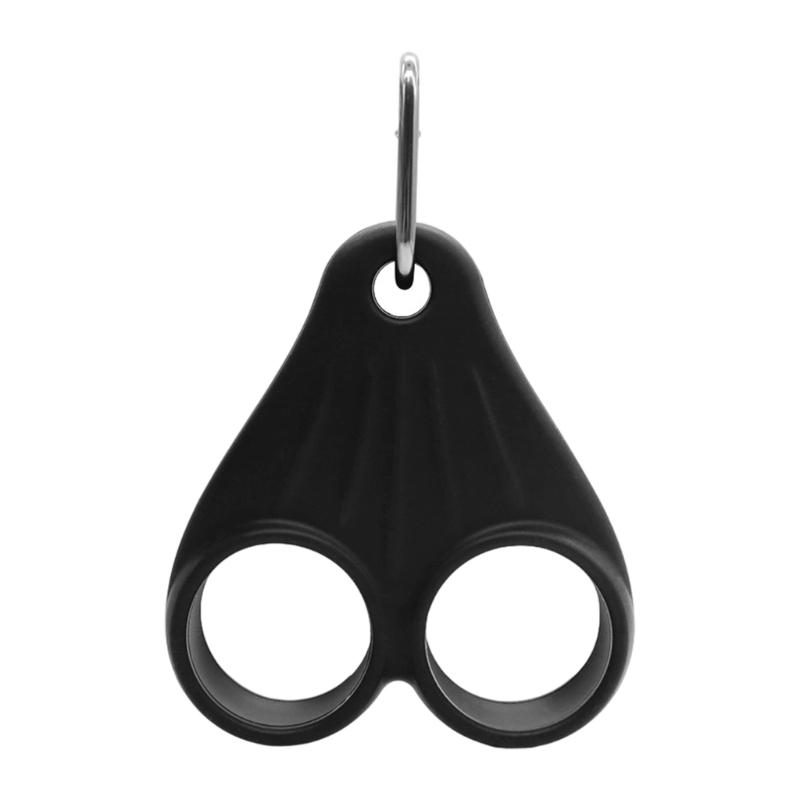 Silicone Golf Ball Holder Keychain Providing Sturdy Organization Solution for Golf Courses and Trip