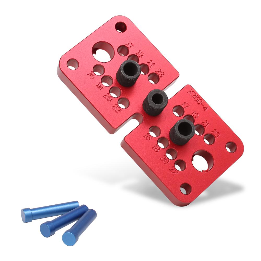 

Doweling Jig Self-centering Vertical Drilling Guide Hole Locator Puncher Tools Pocket Hole Jig Joinery Woodworking Tools