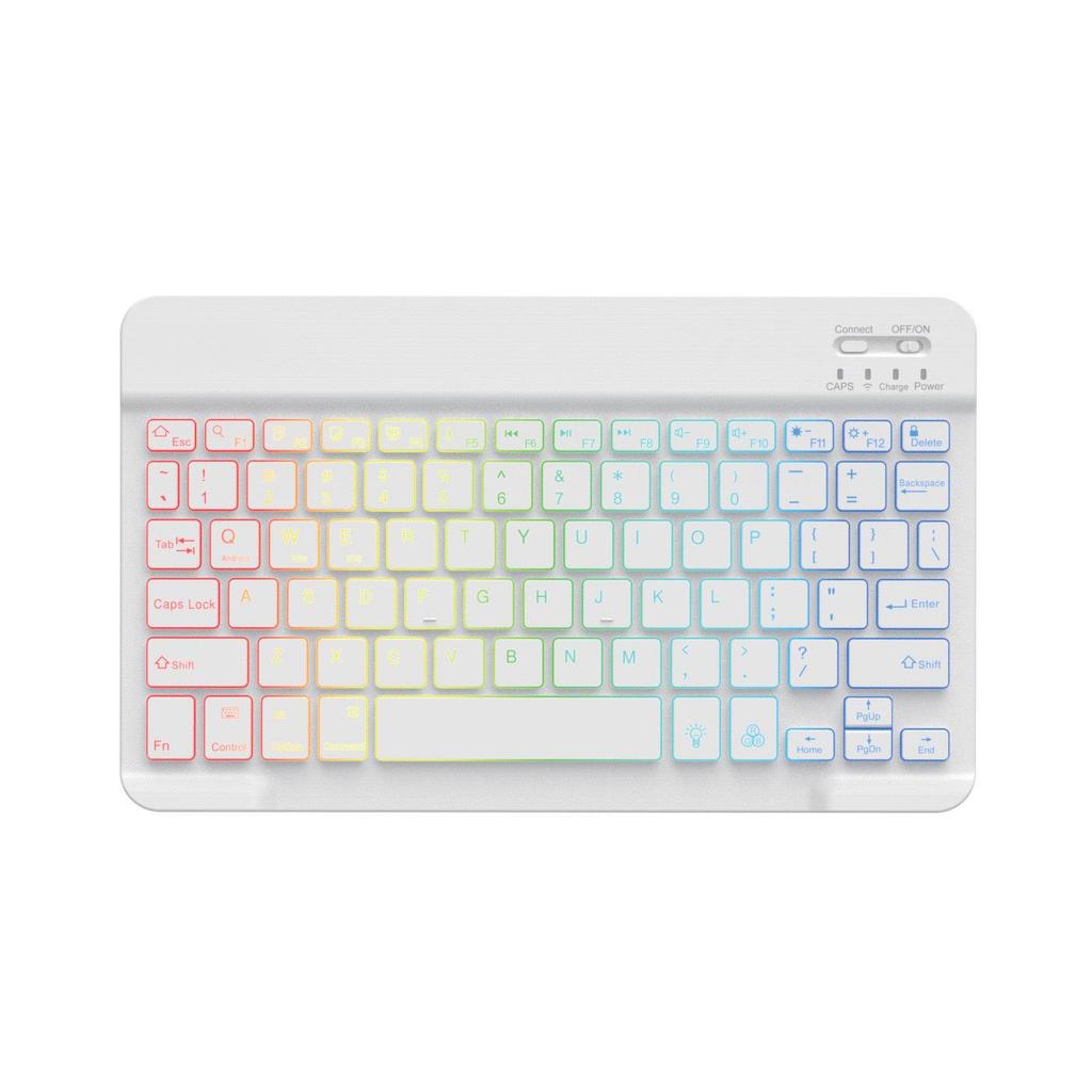 Russian Wireless RGB Backlit Bluetooth Keyboard & Mouse Set for iPad, Phone, Tablet