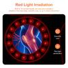 Wireless Electric Heating Knee Massage Pad Red Light Airbag Wrap Knee Massager Hot Compress High Vibration Relaxing Massage