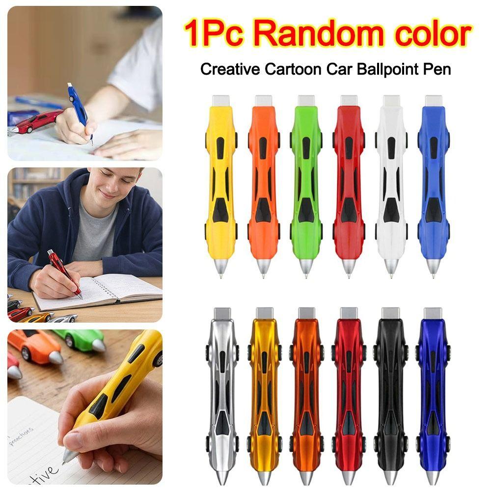 Colorful Car Ballpoint Pens 0.7mm Neutral Pen Novelty Writing Pen Stationery