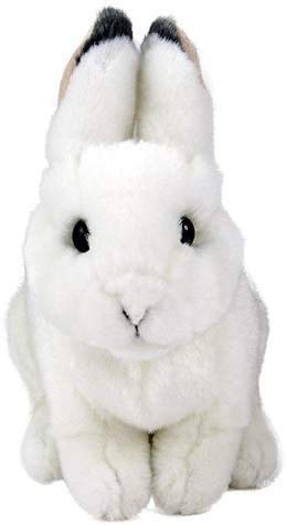 Colorata Japanese Rabbit Plush Toy (Winter Fur/Soft Touch) Realistic Rabbit Animal Baby Toy Doll Gift Present Birthday (Twice Checked) / Christmas Chr