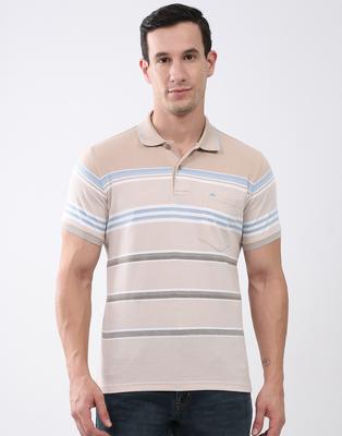 Men Collar Neck Half Sleeves T-Shirt
