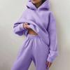 Herbst/Winter Casual Fashion Pullover und Hose Set im europäischen und amerikanischen Stil - Langarm Zweiteiler für Damen