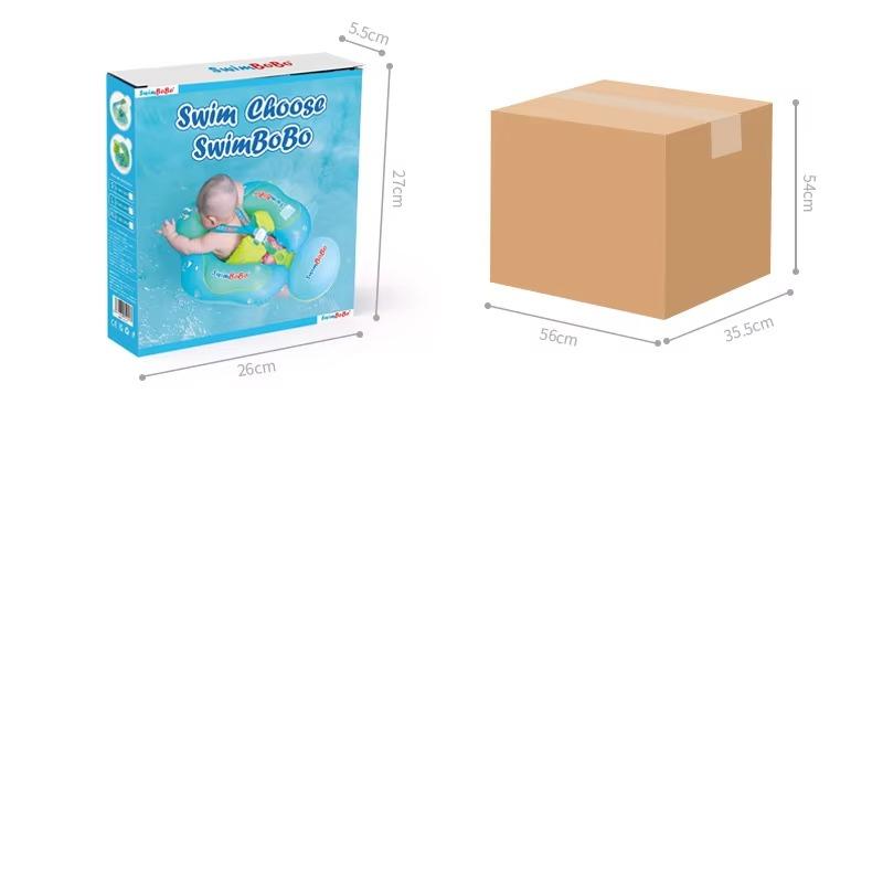 Baby Swimming Ring 1PCS Tummy Ring Children's Swimming Armpit Sunscreen Sunshade Blue Float Swimming Pool Accessories