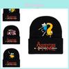 Adventure Time Nadruk Kreskówkowy Akrylowa Czapka Zimowa Ciepła Unisex Beanie Dla Dorosłych Nastolatków