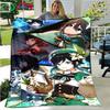 3D Fashion Games G-Genshin Impact Blanket,Flannel Throw Blanket for Bed Sofa Picnic Office Hiking Leisure Nap Birthday Gift