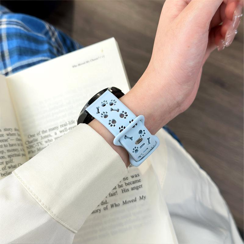 Engraved Watch Band, Soft Breathable Sport Strap 18/20/22MM Compatible with Amazfit Huawei Samsung oppo xiaomi